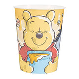 Multiple Brands Winnie the Pooh 16 oz Plastic Favor Cups 8 Pack (Plus Party Planning Checklist by Mikes Super Store)