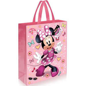 Disney Minnie Mouse Plastic Tote Bag | 13" x 11" | 1 Pc