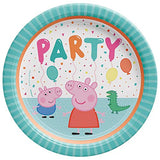 Peppa Pig Party Supplies Bundle Pack for 16 Guests (Plus Party Planning Checklist by Mikes Super Store), Multi-color