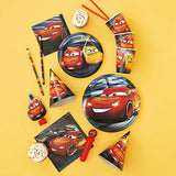 Cars 3 Birthday Party Supplies Bundle Pack for 16 (Plus Party Planning Checklist by Mikes Super Store)
