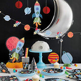 Unique Party 73265-23cm Outer Space Party Paper Plates