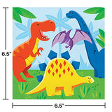 Multiple Brands Dinosaur Jurassic Dino Premium Deluxe Birthday Party Supplies Decorations Ultimate Jumbo Bundle Pack for 16 Guests (Plus Party Planning Checklist by Mikes Super Store)
