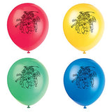 Amscan Avengers Party Latex Balloons - 12" | Assorted Colors | 8 Pcs