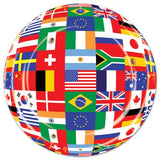 International World Flags Party Supplies Bundle Pack for 16 (Plus Party Planning Checklist by Mikes Super Store)