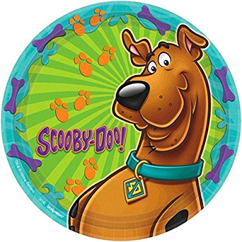 Amscan Scooby-Doo Round Plates, 9