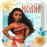 Disney Moana Party Supplies Bundle Pack for 16 (17 Inch Balloon Plus Party Planning Checklist by Mikes Super Store)