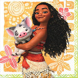 Disney Moana Party Supplies Bundle Pack for 16 (17 Inch Balloon Plus Party Planning Checklist by Mikes Super Store)