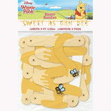 Disney Winnie the Pooh Jointed Banner - 5 Ft | Yellow | 1 Pc